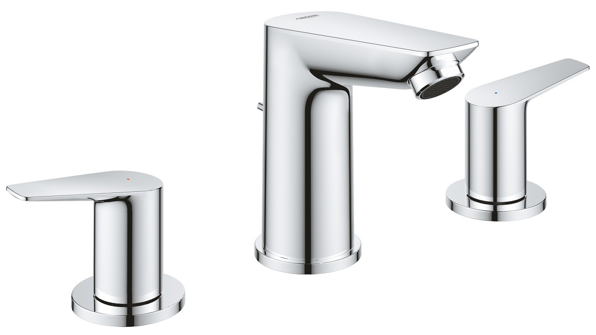 Смеситель для раковины bauedge хром. Смеситель для раковины grohe bauedge. Grohe bauedge 23330000. Grohe bauloop 23878001. Смеситель для раковины bauedge хром.
