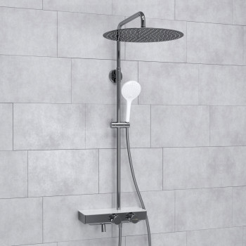 A113.117.155.CH Thermo Душевая система с термостатическим смесителем