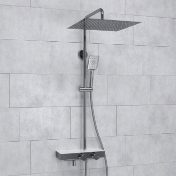 A113.119.126.CH Thermo Душевая система с термостатическим смесителем