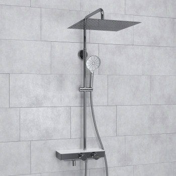 A113.119.127.CH Thermo Душевая система с термостатическим смесителем