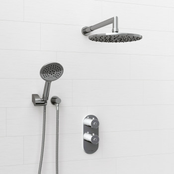 A16030 Thermo Встраиваемый комплект для душа с верхней душевой насадкой и лейкой