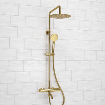 A188.208.207.PG Thermo Душевая система с термостатическим смесителем