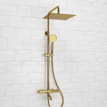 A188.261.207.PG Thermo Душевая система с термостатическим смесителем