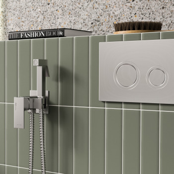 A71338 Встраиваемый смеситель для душа с гигиенической лейкой