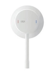 Alpi BU85B861BI Blue Смеситель для 1 потребителя встраиваемый, Комплект matt white