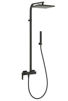 Alpi Una18 UN18SM2251NE душевая система для душа со смесителем matt black