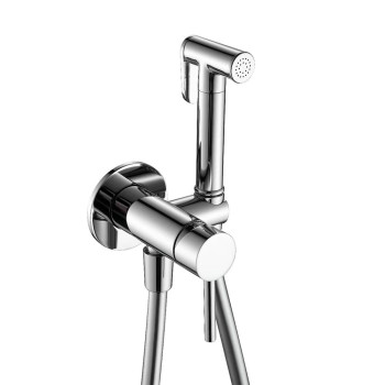 AQM6217CR Siena Готовый комплект гигиенического душа (скрытый монтаж, латунная лейка), Хром