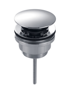 AQM7003CR Донный клапан, PushOpen, Хром