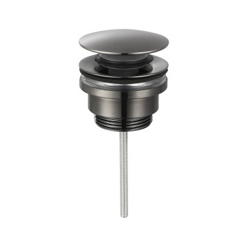 AQM7003GM Донный клапан, PushOpen, Gun metal