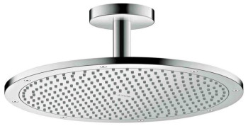 AX 26 035 000 ShowerSolutions Верхний душ Ø350 мм, 1 режим, потолочный кронштейн 100 мм