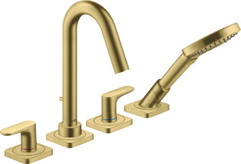 AX 34 444 950 Citterio M Смеситель на борт ванны, на 4 отв. (внешняя монтажная часть)