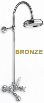 CN 106 92 (Old BRONZE) Смеситель для ванной с верхним душем