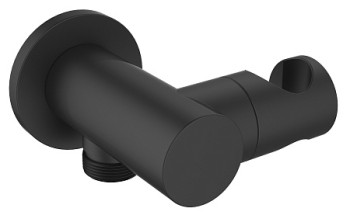 Держатель для душа с отводом, арт. SH805 BLACK, ESKO