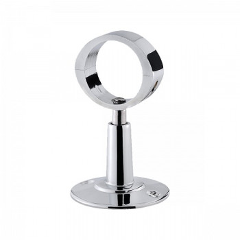 Держатель для полотенцесушителя Point PN00010 разъемный с кольцом 1", хром