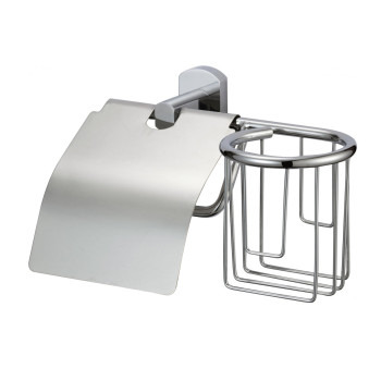 Держатель для туалетной бумаги и освежителя Savol S-L09951, хром