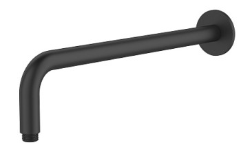 Держатель горизонтальный для верхнего душа, арт. SH376 BLACK, ESKO