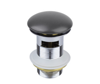 Донный клапан Bronze de Luxe SCANDI 1003/1G, серый