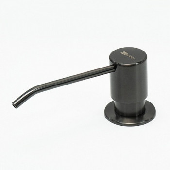 Дозатор Lemark Expert LM8201GMN для жидких моющих средств врезной, графит нано