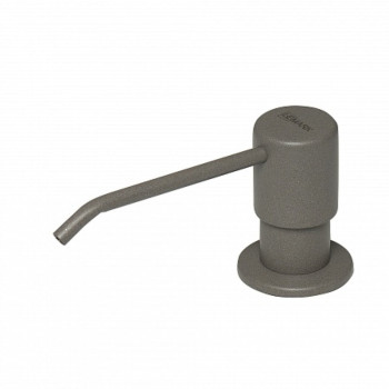 Дозатор Lemark Expert LM8201PGS для жидких моющих средств врезной, серый шёлк