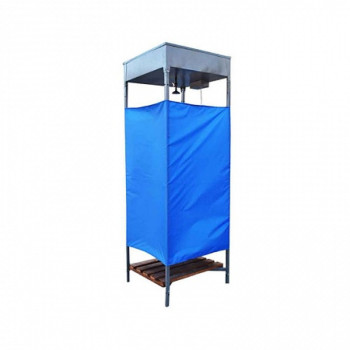 Душ дачный Электромаш, с подогревом (бак антикорроз,128л) (2 места)