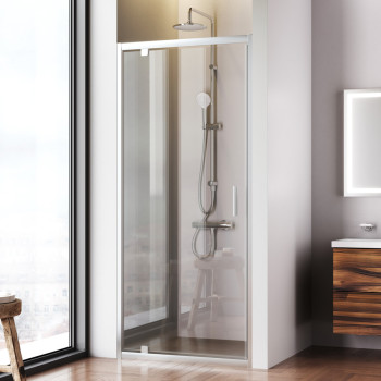 Душевая дверь в нишу 90x195 см, распашная