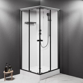 Душевая кабина 90x90 см, без гидромассажа