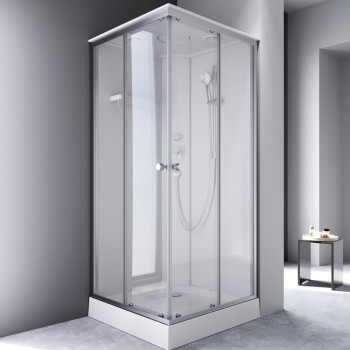 Душевая кабина 90x90 см, без гидромассажа