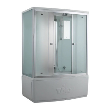 Душевая кабина (душевой бокс) Timo Comfort Fabric Glass T-8850F, 150x88x220