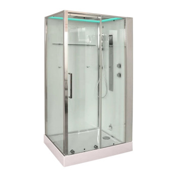 Душевая кабина Timo Premium HELMA H-520L с хамамом, 90x120x220