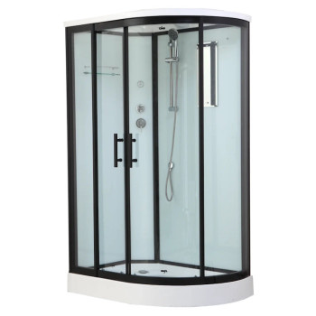 Душевая кабина Timo Standart Black T-6602BL, 120x85x220