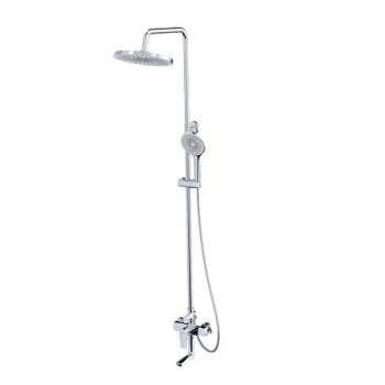 Душевая система AWP Tulos S2662C  с тропическим душем и поворотным изливом, хром