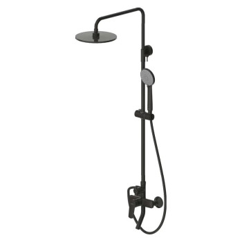 Душевая система Bravat Rhein F6429564BW-A-ENG, черный