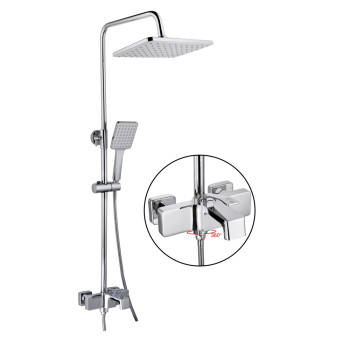 Душевая система FASHUN A2458, хром