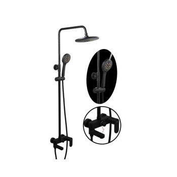 Душевая система FASHUN A2482-7, черный