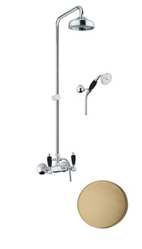 Душевая система Fiore COLONIALE BLACK 22ZZ0620, бронза