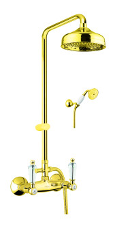 Душевая система Fiore GIOIELLI (SWAROVSKI®) 08OO0620, золото