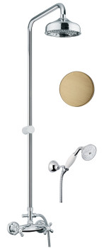 Душевая система Fiore MARGOT 26ZZ0620, бронза
