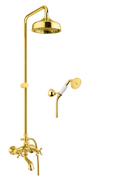 Душевая система Fiore MARGOT SKY (SWAROVSKI®) 01OO0615, золото