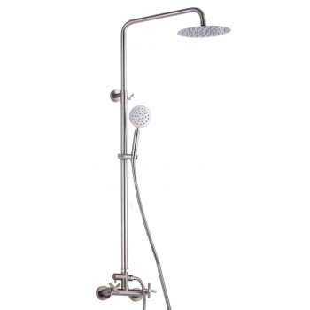 Душевая система Fmark FS8435, сатин