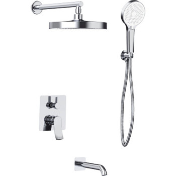 Душевая система HAIBA HB80553 встраиваемая хром