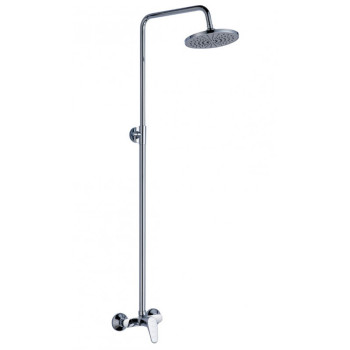 Душевая система КС ДЕНТ (3042415) d40, с душевой стойкой и верх.душем d200