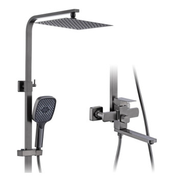 Душевая система Prohanss P30.24.09, графит