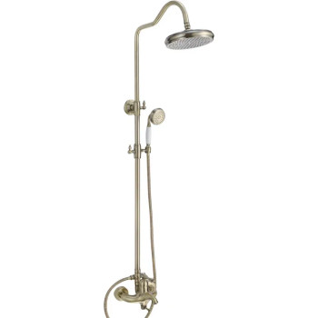 Душевая система Rose R0136Q, бронза
