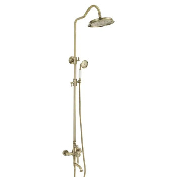 Душевая система Rose R0436Q, бронза