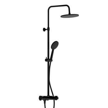 Душевая система с душевым термостатическим смесителем-полкой