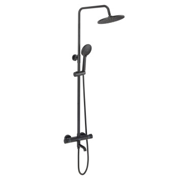 Душевая система с термостатом Savol S-GR68C5-H, черный