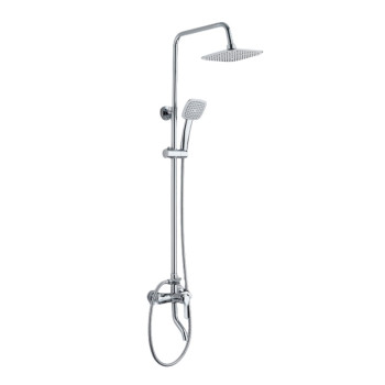 Душевая система Сантаком stOmega 7701, хром