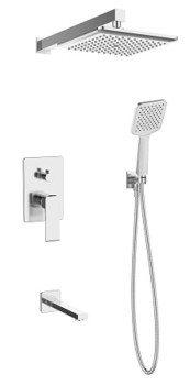 Душевая система скрытого монтажа 7в1 «Samara», арт. 7in1SMR, ESKO (старый арт 7in1 SQ)