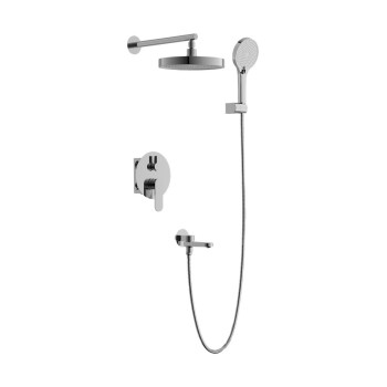 Душевая система встраиваемая BELZ B80713, хром