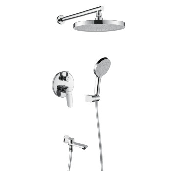 Душевая система встраиваемая Shevanik S4335, хром